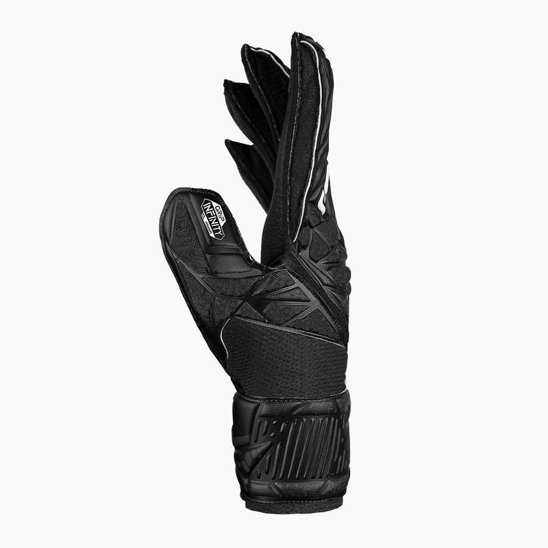 Reusch Attrakt Infinity Junior children's goalkeeping gloves black 4