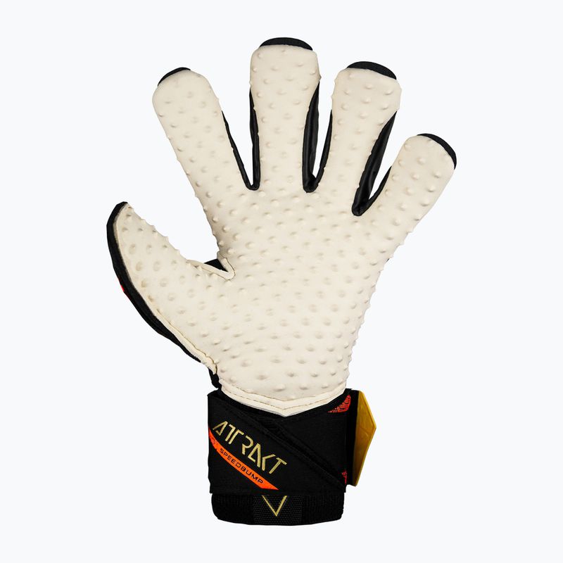 Reusch Attrakt SpeedBump Ortho-Tec goalie gloves black/gold/orange 3