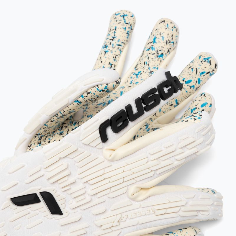 Reusch Attrakt Freegel Fusion white goalie gloves 4