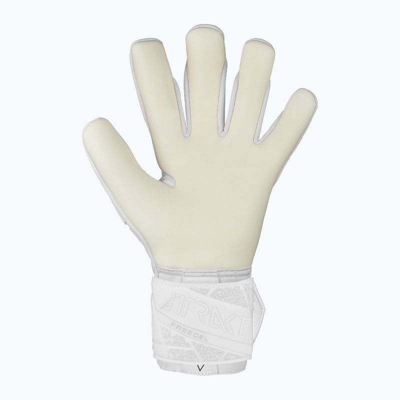 Reusch Attrakt Freegel Goalkeeper Gloves Gold white 3