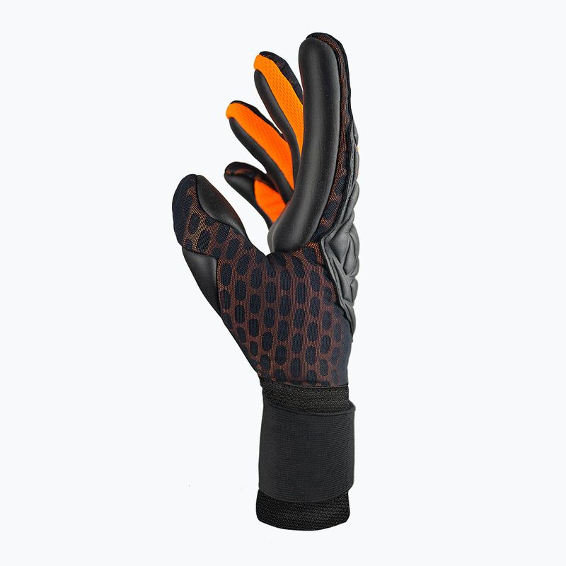 Reusch Attrakt Gold X Airvent goalkeeper glove black/shocking orange 4