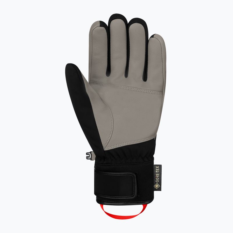 Ski gloves Reusch Jupiter Gore-Tex red/grey 4
