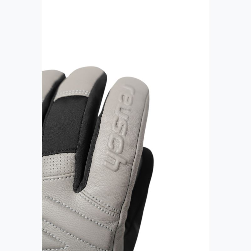 Ski gloves Reusch Jupiter Gore-Tex red/grey 5