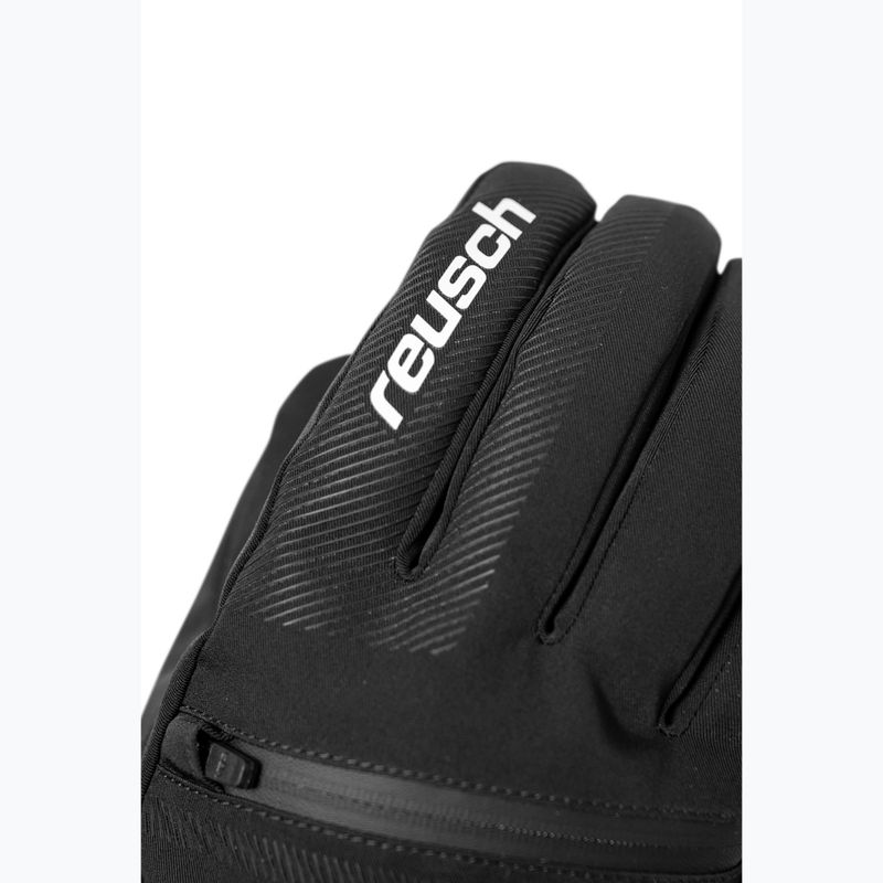Ski gloves Reusch Steve R-Tex XT black/white 4