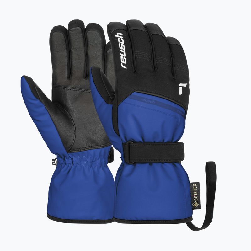 Ski gloves Reusch Morris GORE-TEX black/dazzling blue 2