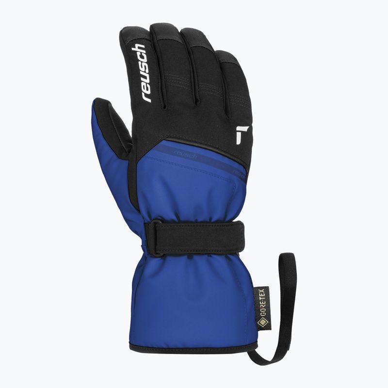 Ski gloves Reusch Morris GORE-TEX black/dazzling blue 3