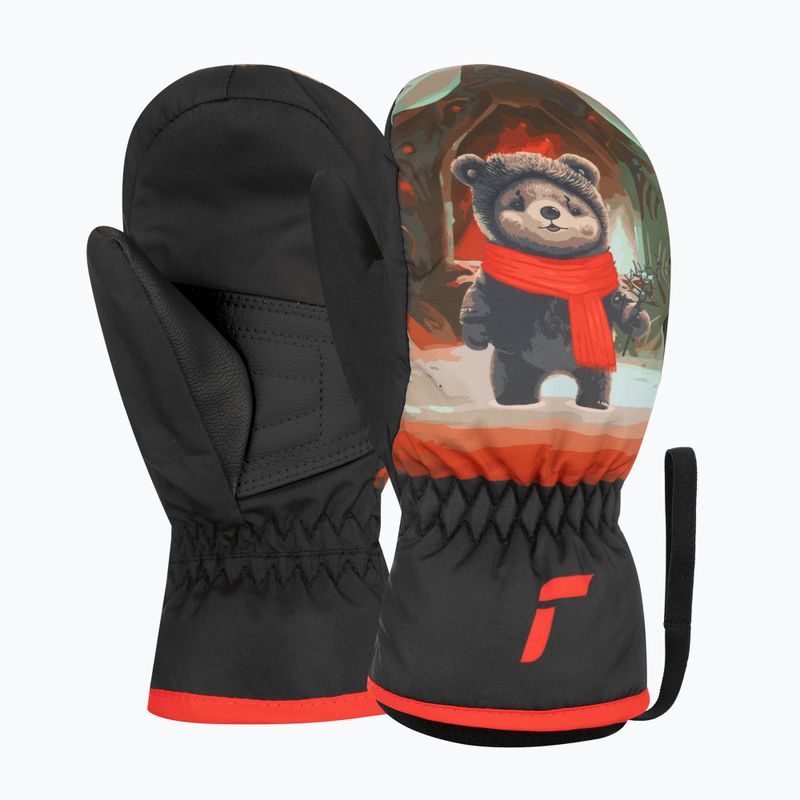 Children's ski gloves Reusch Scottie Mitten bear