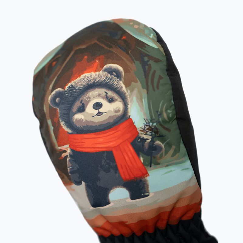 Children's ski gloves Reusch Scottie Mitten bear 4