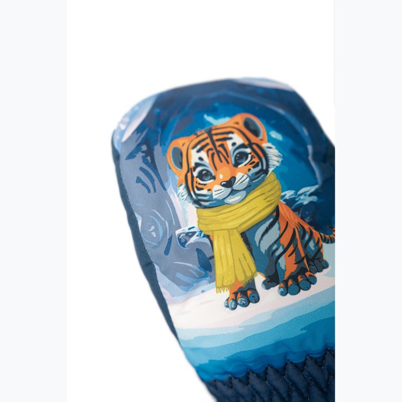 Children's ski gloves Reusch Scottie Mitten tiger 4