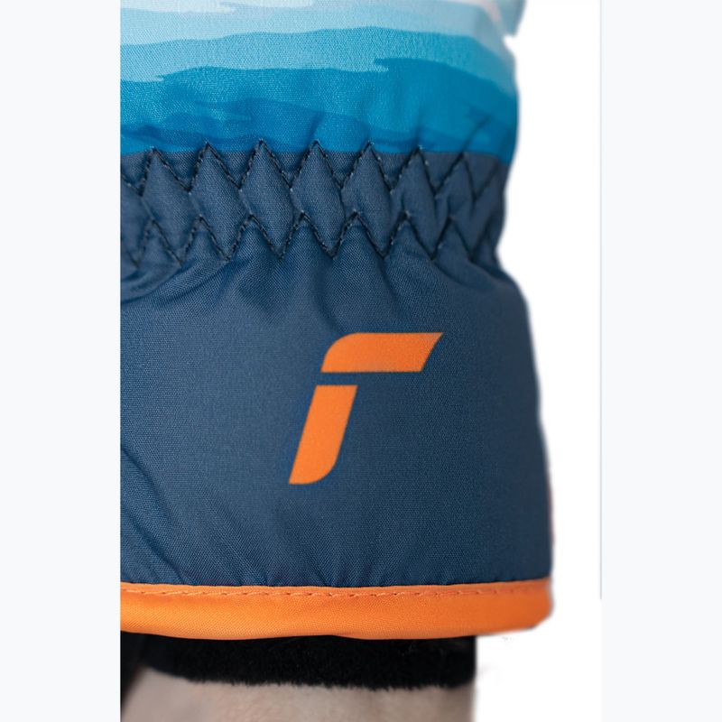 Children's ski gloves Reusch Scottie Mitten tiger 5