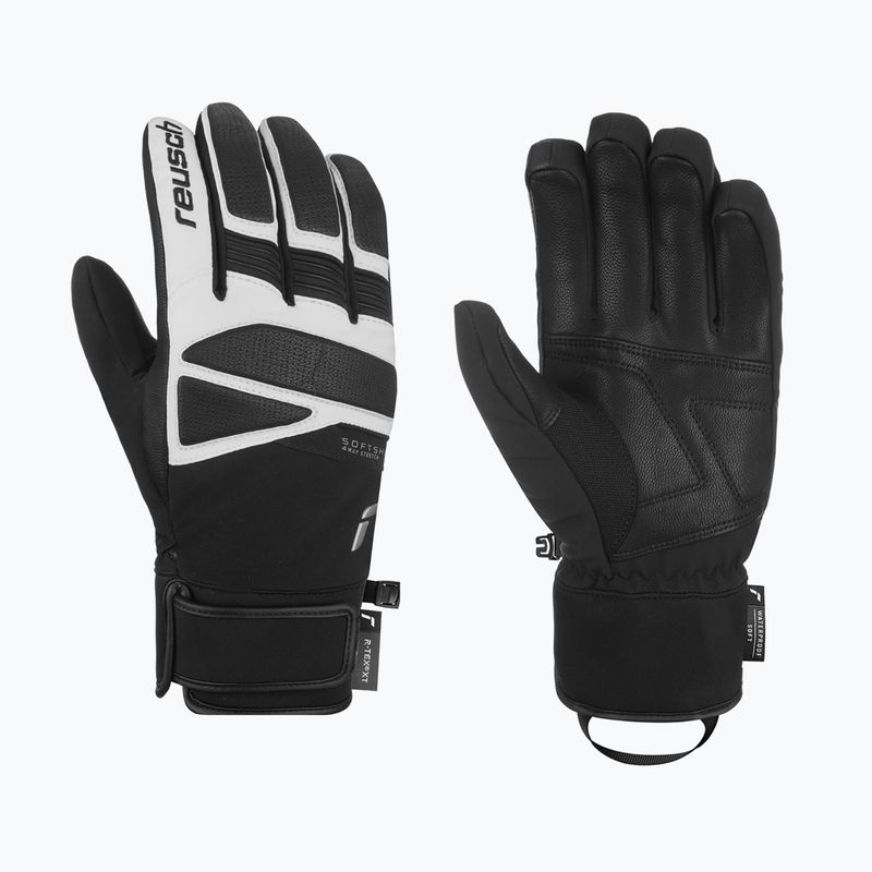 ski gloves Reusch Thunder R-Tex XT white/black