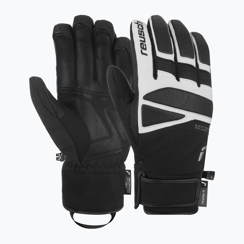 ski gloves Reusch Thunder R-Tex XT white/black