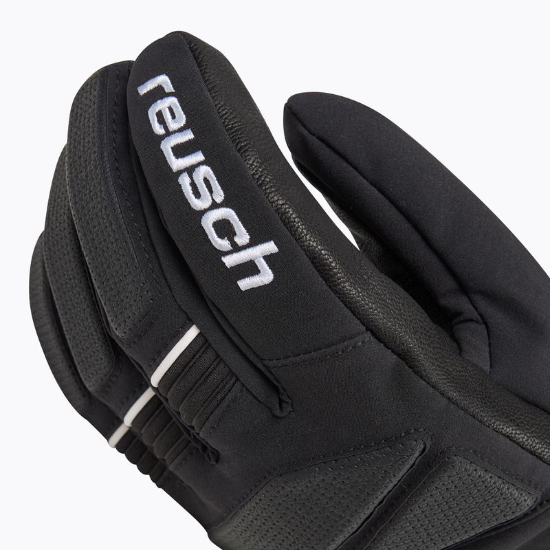 Reusch Thunder R-Tex XT black/white ski gloves 4