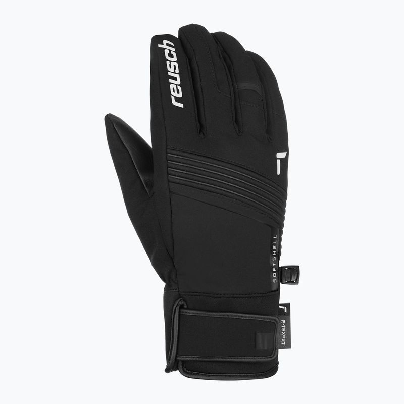 Ski gloves Reusch Louis R-Tex XT black/white 3