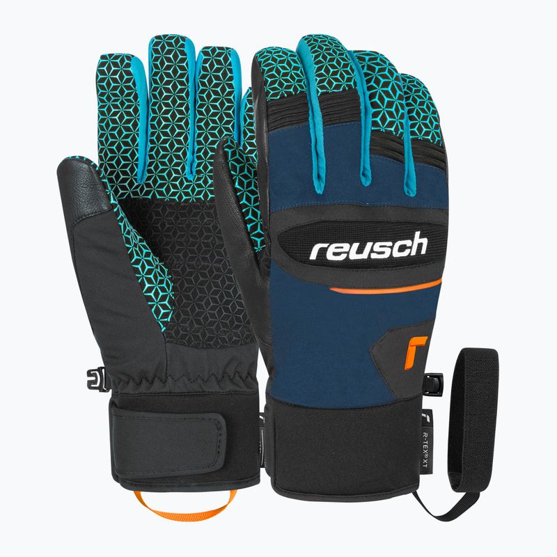 Reusch Dragon R-Tex XT dress blue/orange popsicl ski gloves