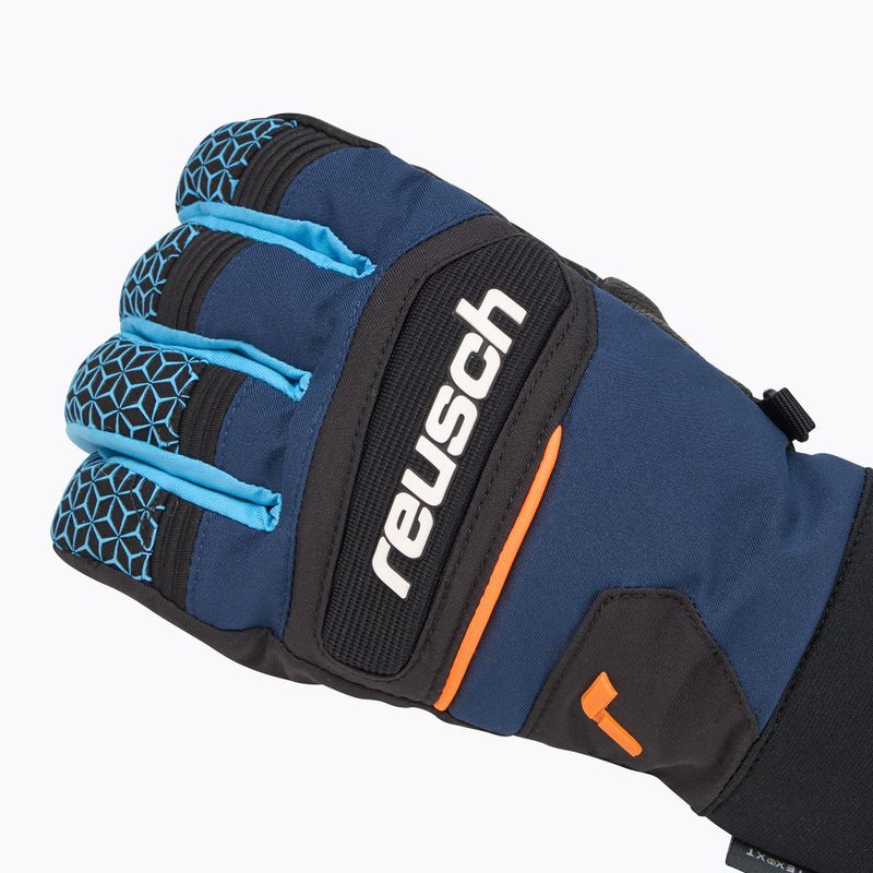 Reusch Dragon R-Tex XT dress blue/orange popsicl ski gloves 5