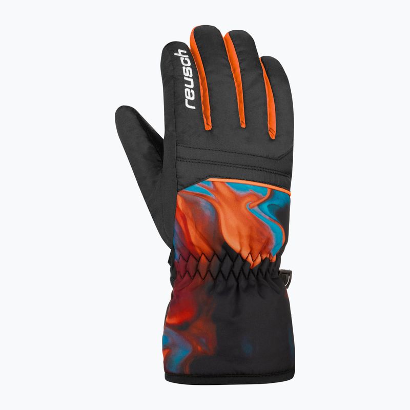 Children's ski gloves Reusch Alan Junior flame 3