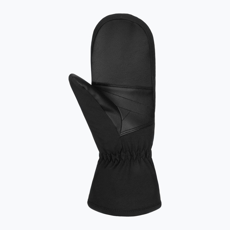 Women's ski gloves Reusch Marisa Mitten black/white 3