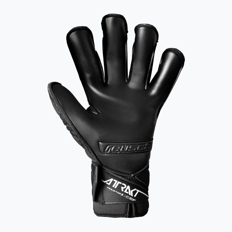 Reusch Attrakt Infinity Resistor goalkeeper gloves black 2