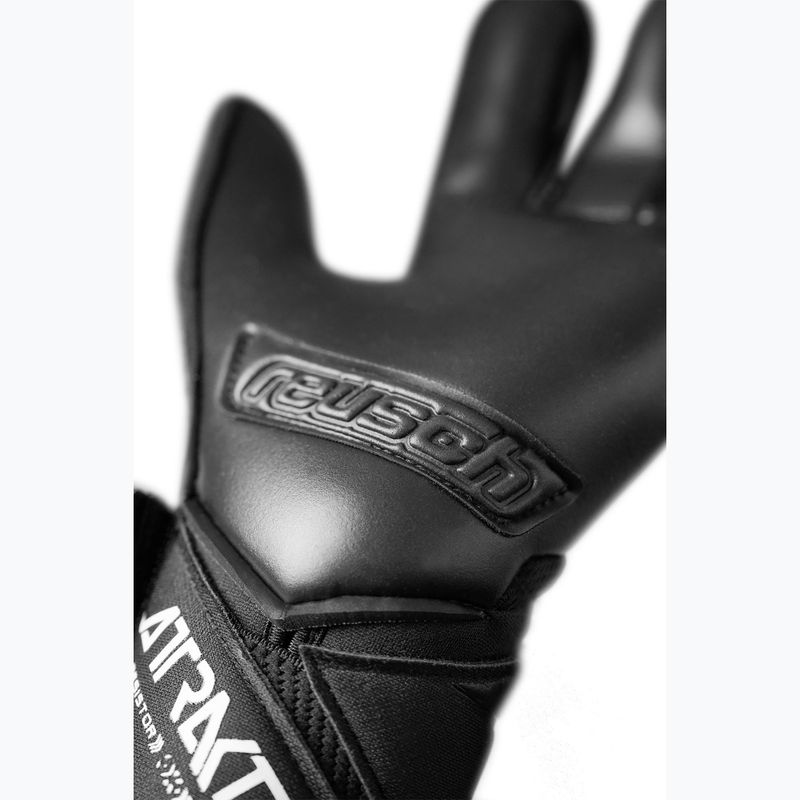 Reusch Attrakt Infinity Resistor goalkeeper gloves black 5