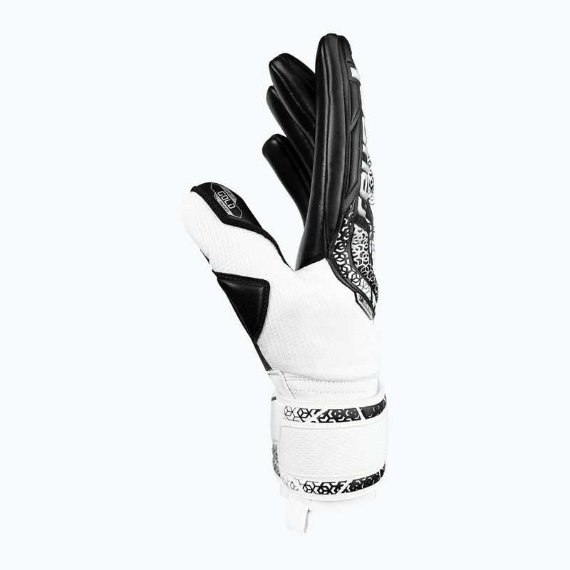 Reusch Attrakt Gold NC goalkeeper gloves white/silver/black 4
