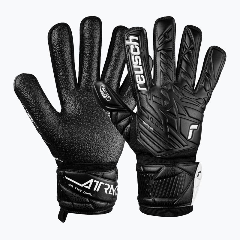 Reusch Attrakt Resist goalkeeper gloves black
