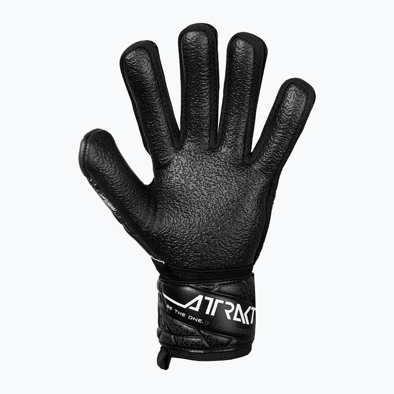 Reusch Attrakt Resist Junior children's goalkeeping gloves black 3