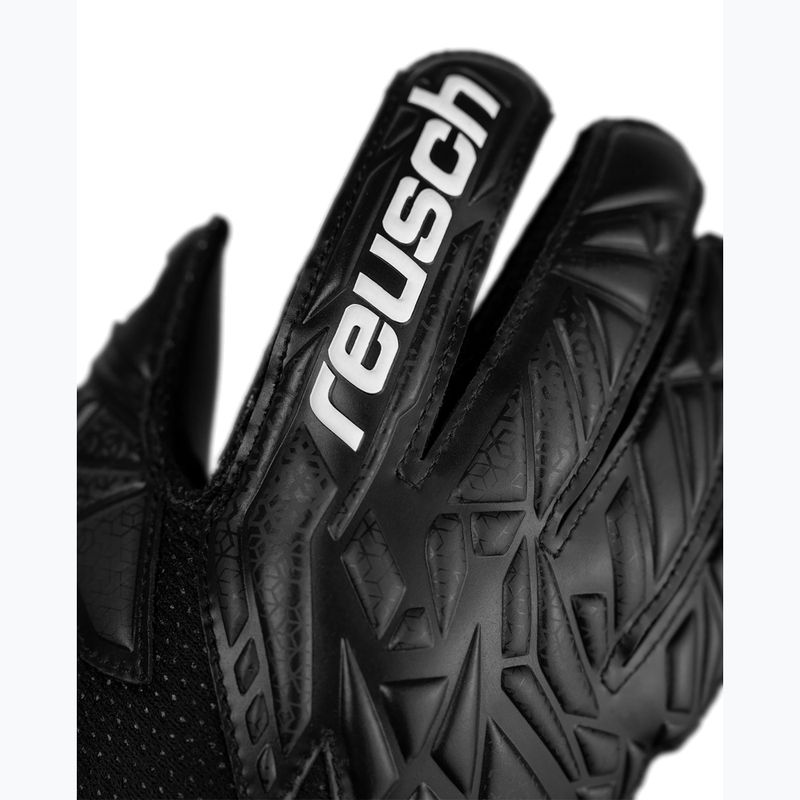 Reusch Attrakt Infinity Junior children's goalkeeper gloves black 5