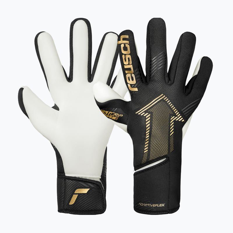 Reusch Fastgrip Gold goalkeeper gloves black/gold