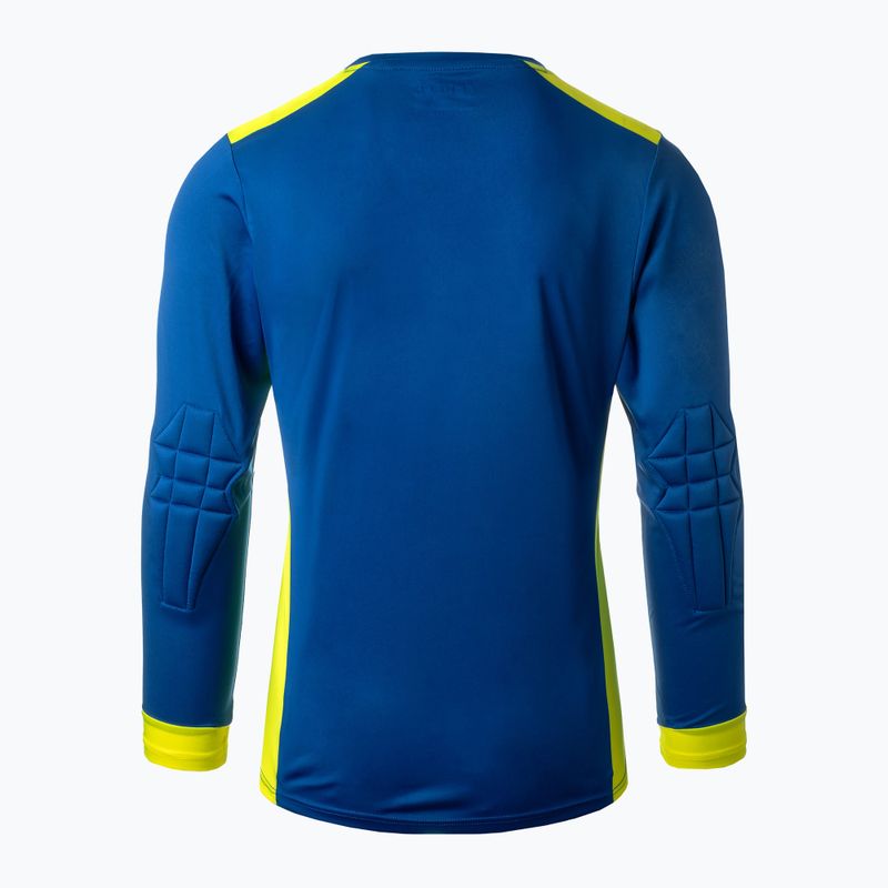 Goalkeeper's longsleeve Reusch Match Longsleeve Padded brilliant blue/safety yellow 2