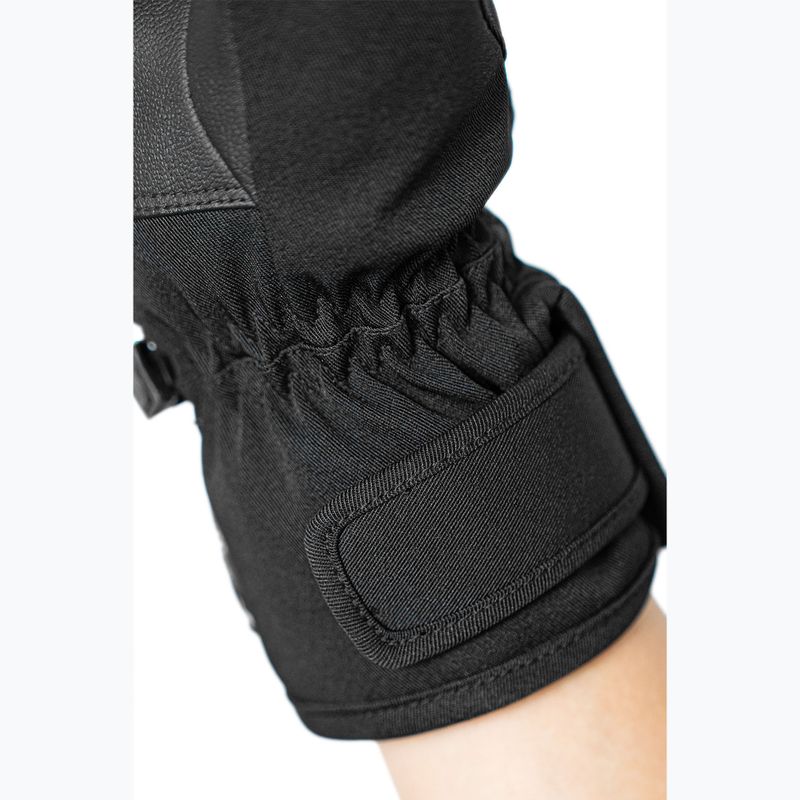 Women's ski gloves Reusch Keira R-Tex XT black/black leopard 7