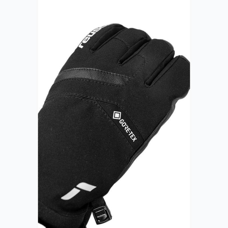 Men's ski gloves Reusch Booster Gore-Tex black/white 6