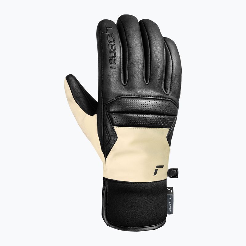 Women's ski gloves Reusch Megan R-Tex XT black/angora 2