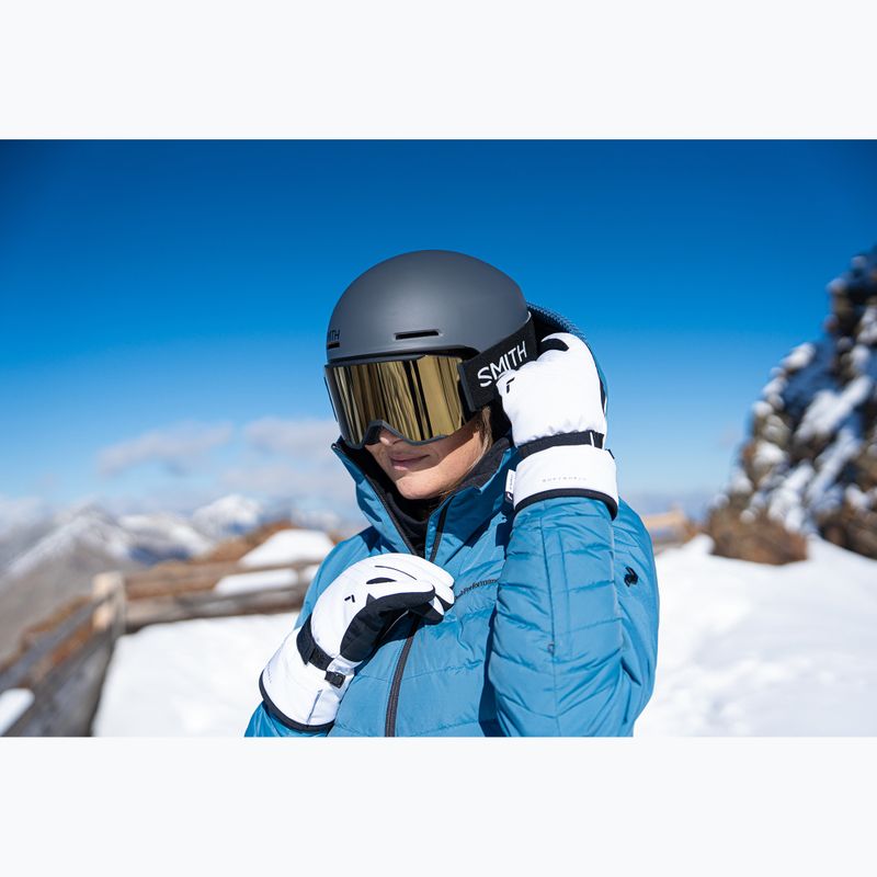 Women's ski gloves Reusch Alena R-Tex XT white/black 12