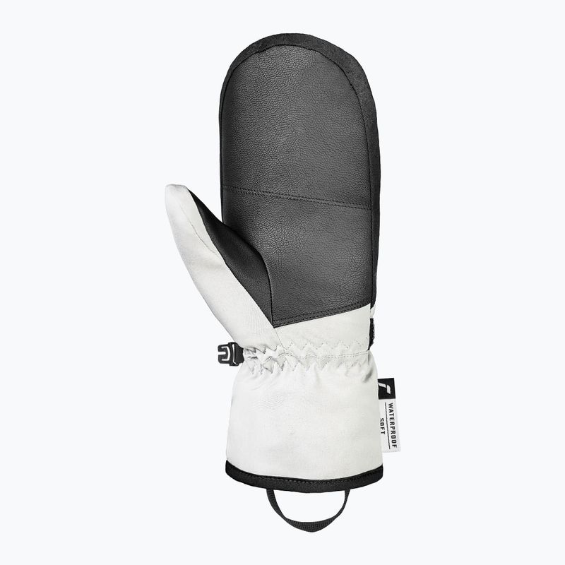 Women's ski gloves Reusch Alena R-Tex XT Mitten white/black 4