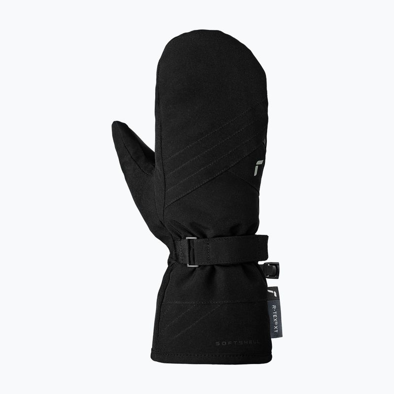 Women's ski gloves Reusch Alena R-Tex XT Mitten black/silver 3