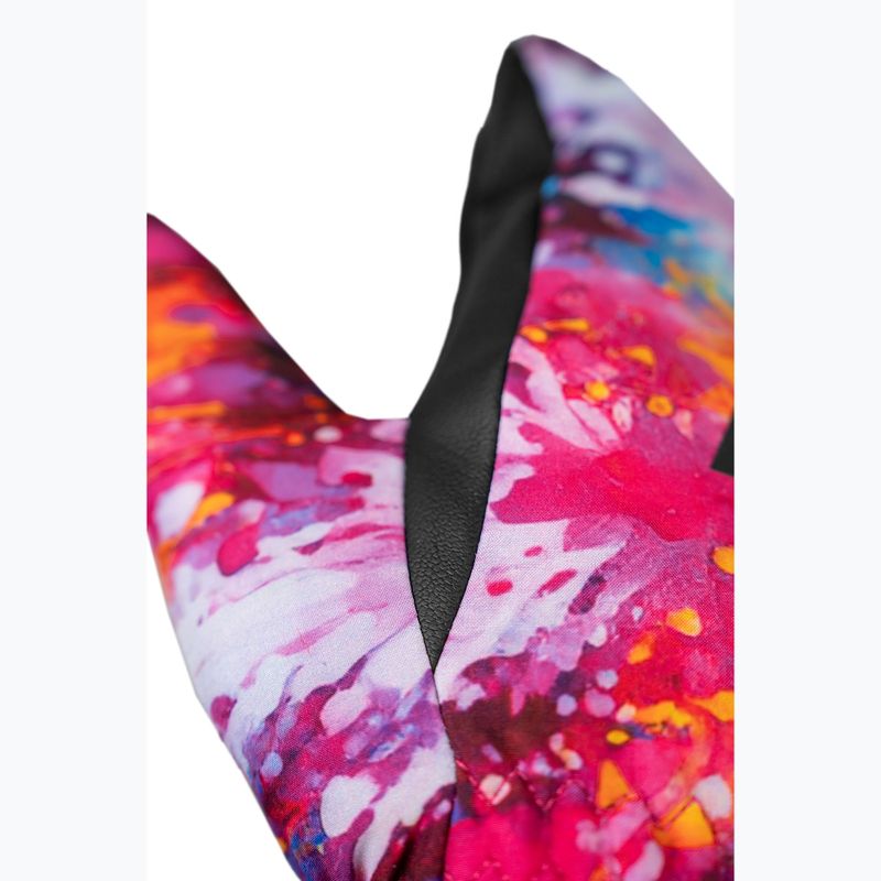 Children's ski gloves Reusch Carter R-Tex XT Junior mitten blck/multicol snowfla 7