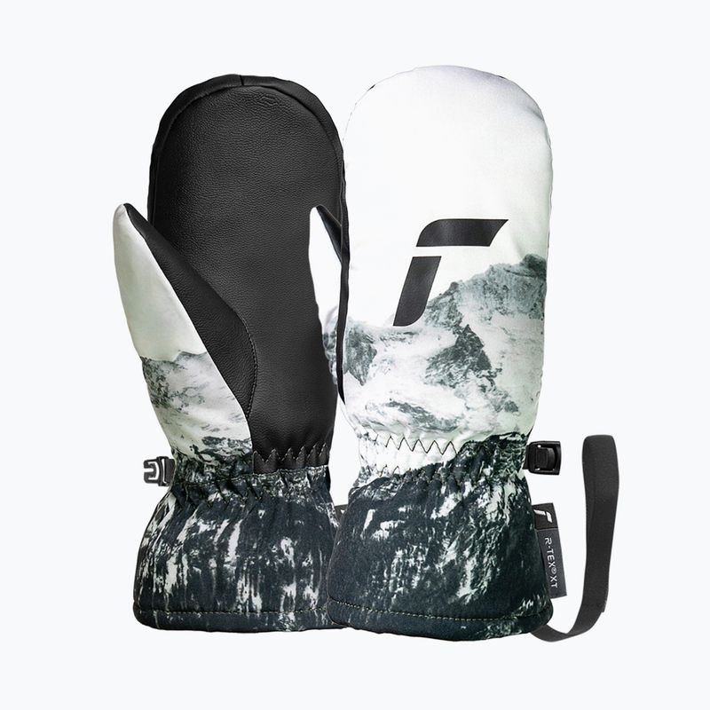 Children's ski gloves Reusch Carter R-Tex XT Junior Mitten black/mountain 2