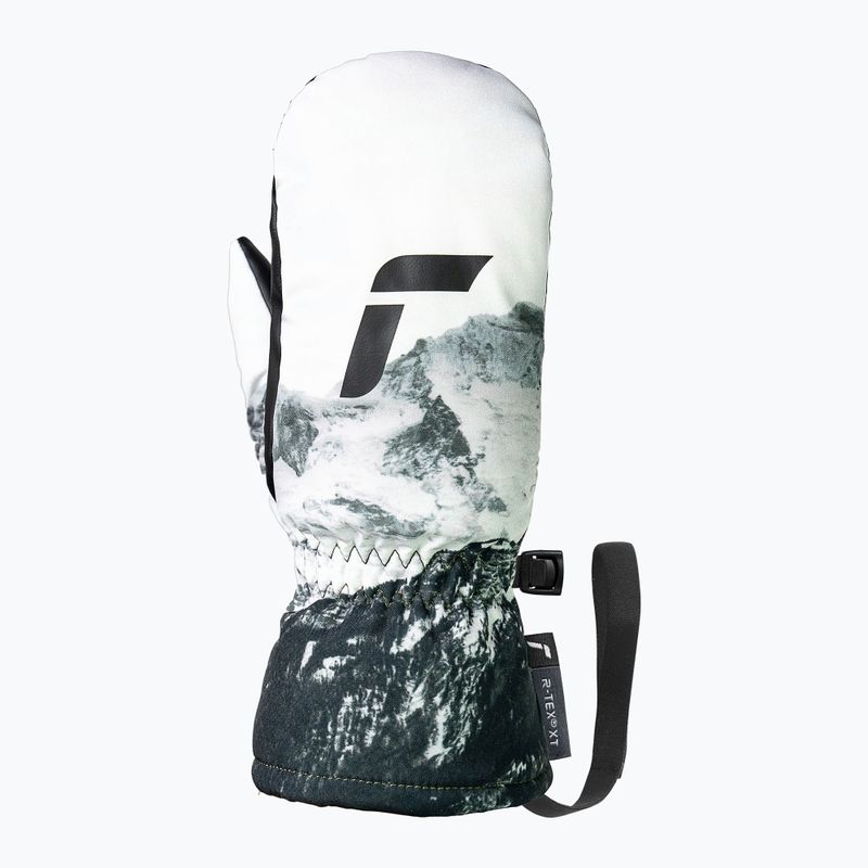 Children's ski gloves Reusch Carter R-Tex XT Junior Mitten black/mountain 3