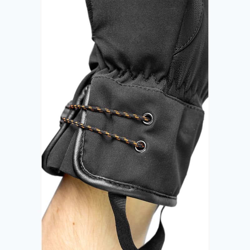 Men's ski gloves Reusch Explorer Fidlock R-Tex XT black 7