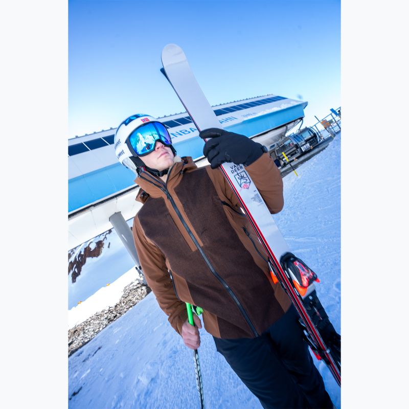 Men's ski gloves Reusch Explorer Fidlock R-Tex XT black 10