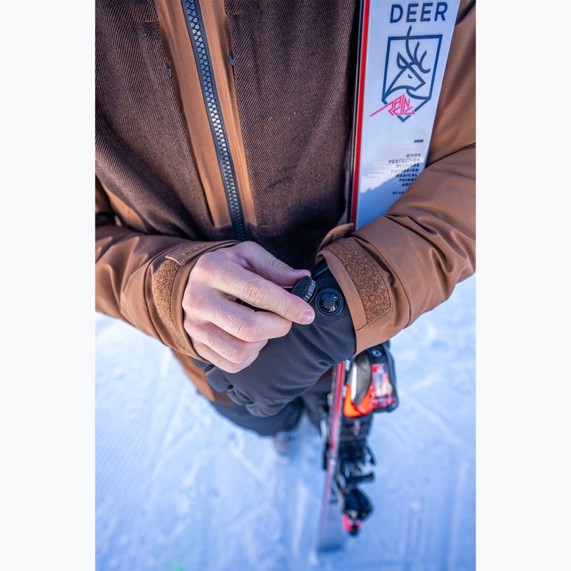 Men's ski gloves Reusch Explorer Fidlock R-Tex XT black 11