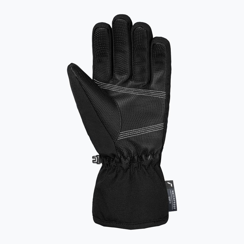 Children's ski gloves Reusch Wonder R-TEX® XT Junior black/white 3