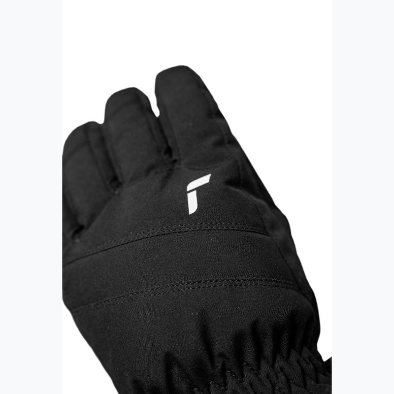 Children's ski gloves Reusch Wonder R-TEX® XT Junior black/white 4