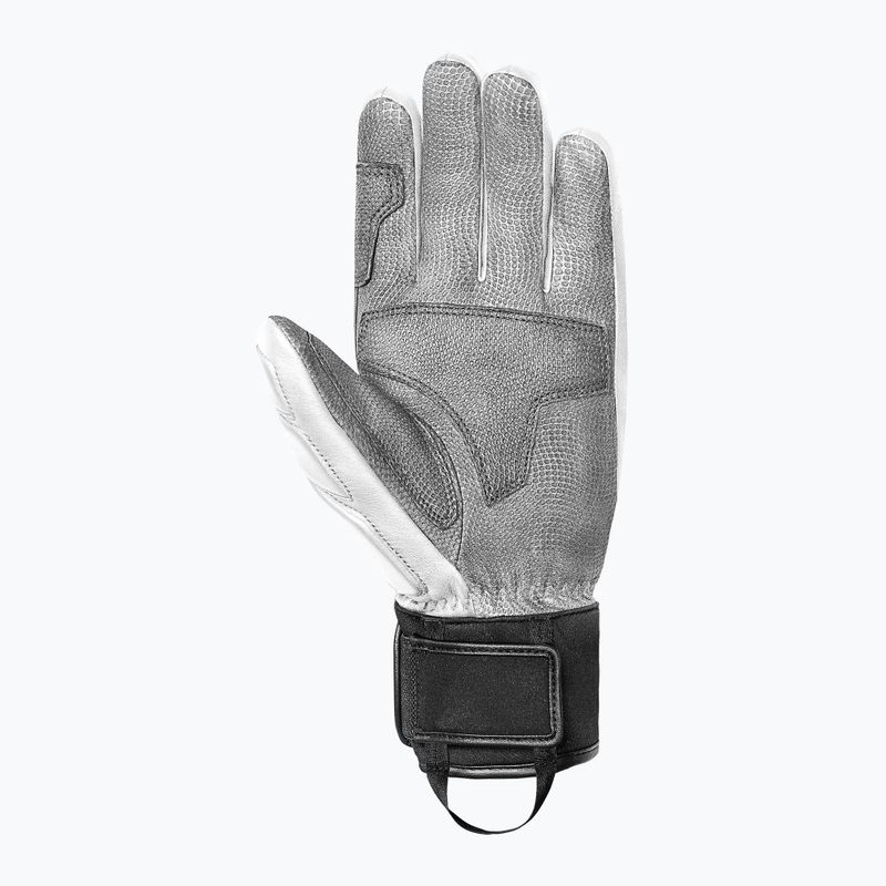 Ski gloves Reusch Champ white / black 3