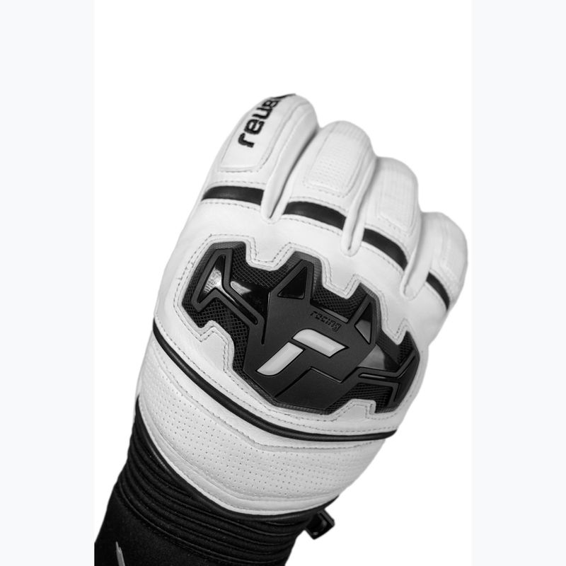 Ski gloves Reusch Champ white / black 6