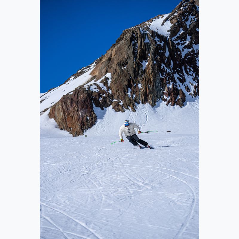 Men's ski gloves Reusch Ultra black/fluo red 5