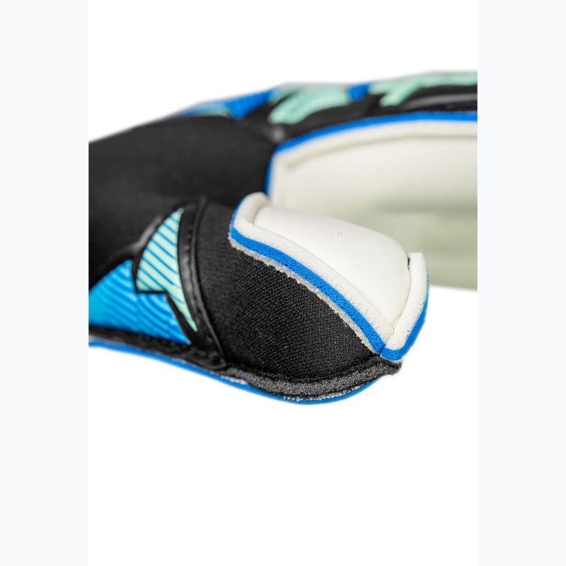 Goalkeeper gloves Reusch Attrakt RE:GRIP Evolution black/ocean light 7