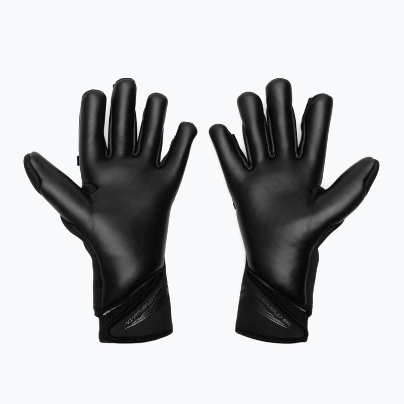 Goalkeeper gloves Reusch Attrakt Duo Strapless black/silver/black 3