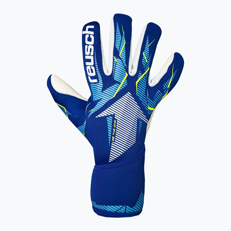 Goalkeeper gloves Reusch Fastgrip Advance sharp blue/white 2